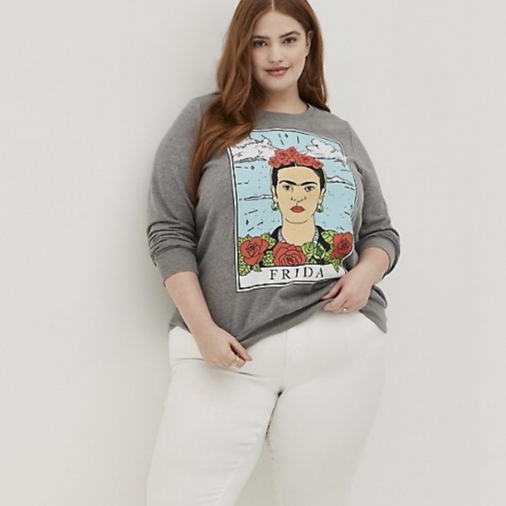 New Frida Kahlo sweatshirt